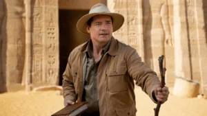 Imagen de Brendan Fraser en la saga de 'La Momia'.