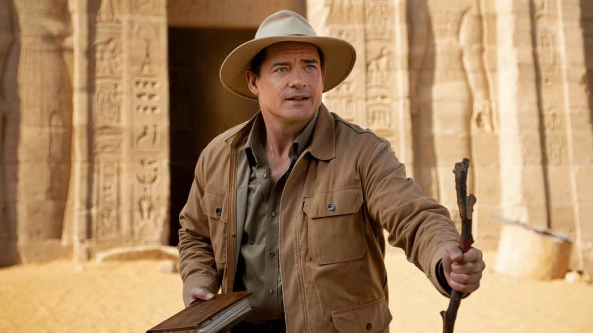 Imagen de Brendan Fraser en la saga de 'La Momia'.