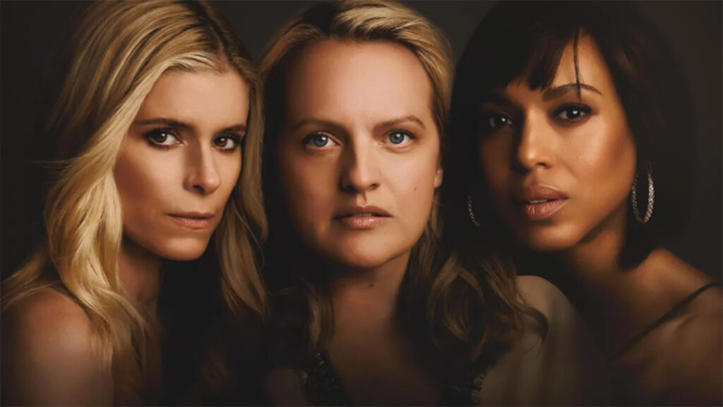 De izquierda a derecha: Kate Mara, Elisabeth Moss y Kerry Washington.