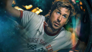 Ryan Gosling en el cartel promocional de Proyecto Salvación.