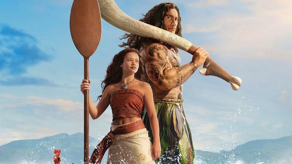 'Vaiana', con Catherine Lagaʻaia y La Roca