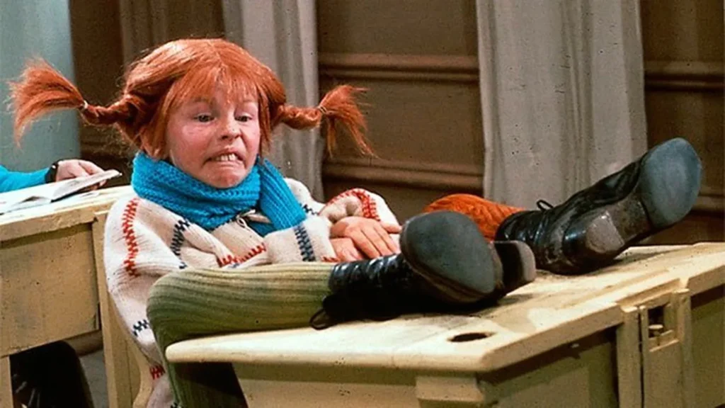 Pippi Långstrump en la serie original