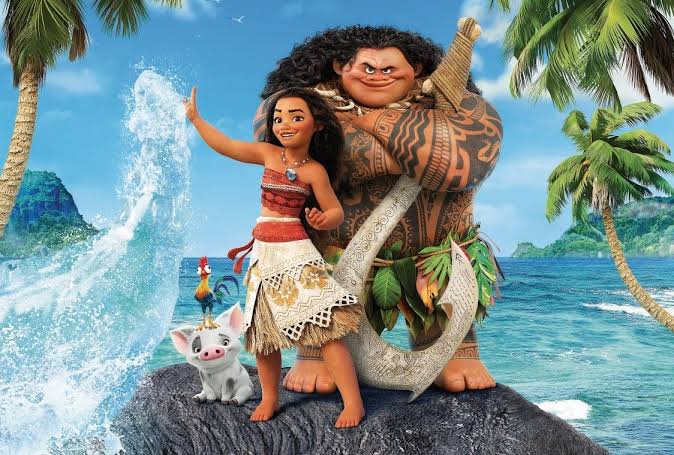 Versión animada de 'Vaiana'