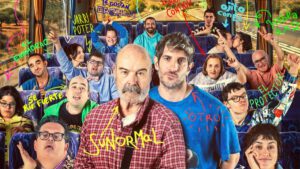 Antonio Resines y Quim Gutiérrez en el cartel promocional de 'Haciendo Amigos'.