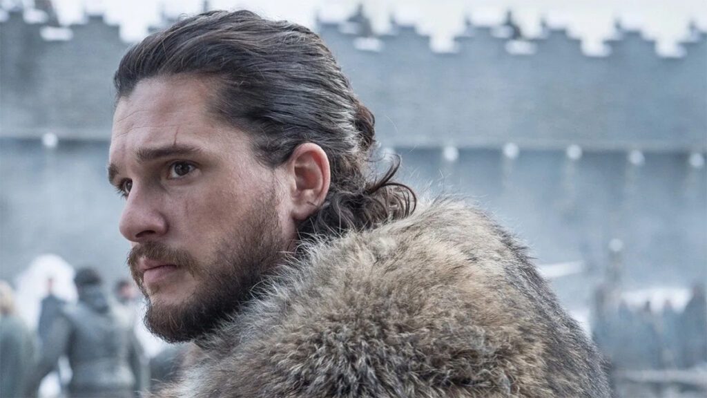 Kit Harington interpretando a Jon Nieve, uno de los grandes protagonistas de 'Juego de Tronos'.