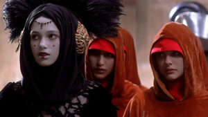 Sabé, personaje interpretado por Keira Knightley, simula ser Padmé Amidala para proteger al personaje que interpretaba Natalie Portman en 'Star Wars: La amenaza fantasma'.