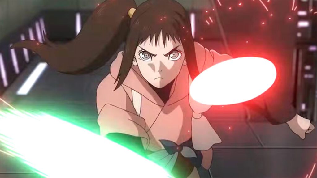 Lah Kara, protagonista de 'The Ninth Jedi', nueva serie de Disney+ del universo 'Star Wars: Visions'.
