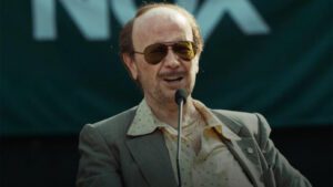 Santiago Segura interpretando a José Luis Torrente en una escena de 'Torrente Presidente'.
