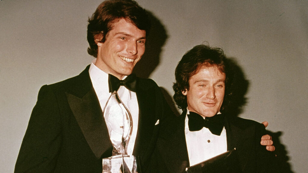 Robin Williams y Christopher Reeve.