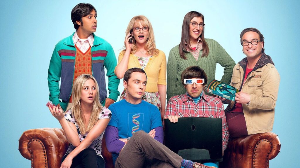 Los protagonistas de 'The Big Bang Theory'