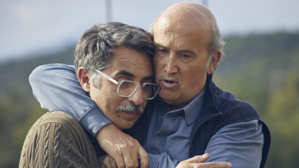 Berto Romero y Javier Cámara, en '5 minutos más'.