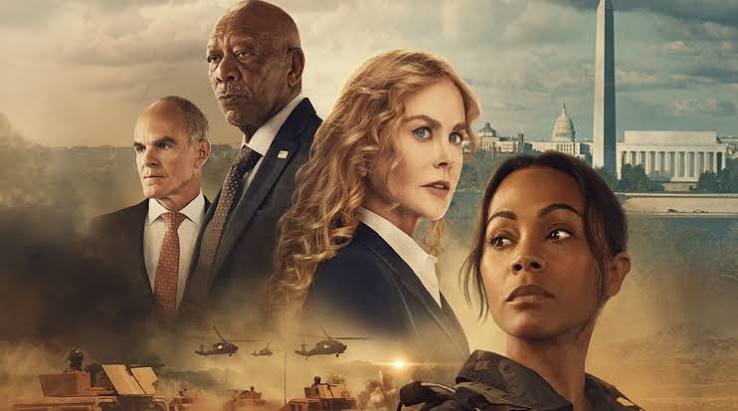 Cartel con el elenco protagonista de 'Lioness'.