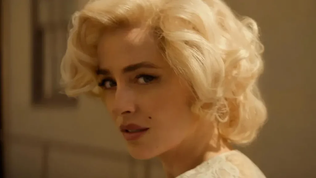 Dakota Johnson, como Marilyn Monroe en 'Flesh Impact'.