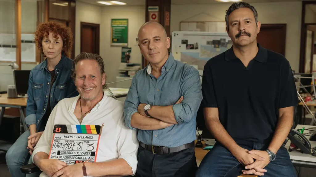Javier Gutiérrez, María Vázquez e Isak Férriz forman parte del reparto de 'Muerte en Llanes'.