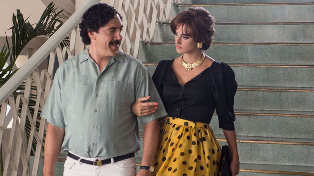 Penélope Cruz y Javier Bardem, en 'Loving Pablo'.