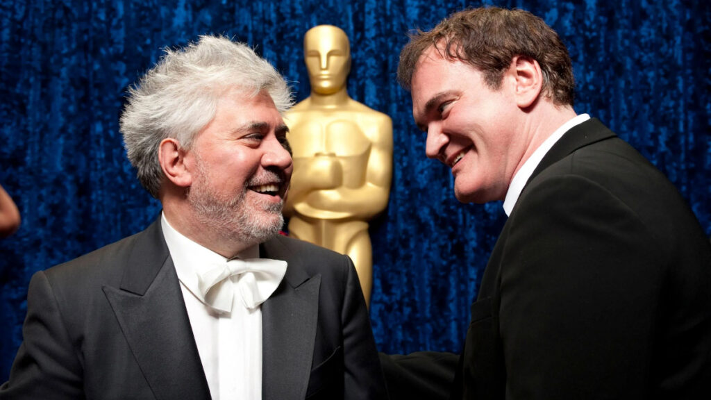 Quentin Tarantino y Pedro Almodóvar