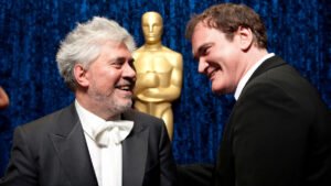 Quentin Tarantino y Pedro Almodóvar