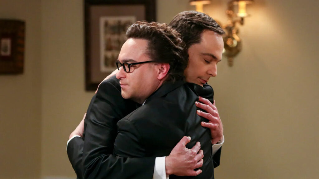 Johnny Galecki y Jim Parsons, en el final de 'The Big Bang Theory'