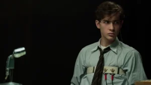 Jacob Tremblay , como Ted Kaczynski en 'Unabomber', la nueva película de Netflix.