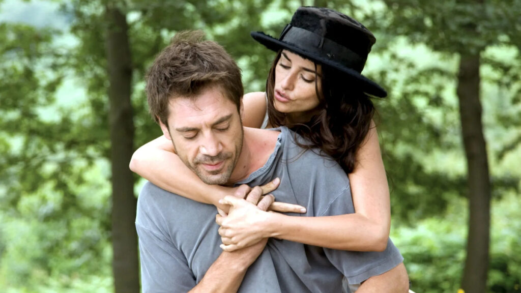 Penélope Cruz y Javier Bardem, en 'Vicky Cristina Barcelona'.