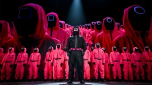 Captura de uno de los spin-offs de 'El Juego del Calamar', entre los que no figurará finalmente la firma de David Fincher.