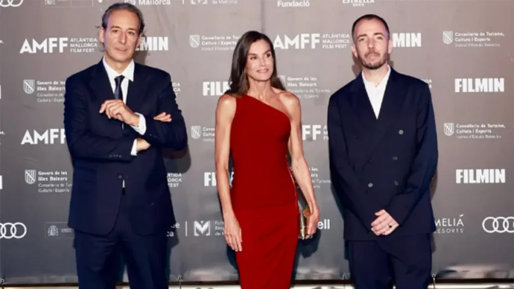 La reina Letizia en el Atlàntida Mallorca Film Fest, presidiendo la clausura de su 16ª edición.