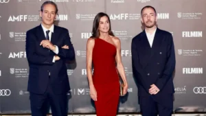 La reina Letizia en el Atlàntida Mallorca Film Fest, presidiendo la clausura de su 16ª edición.