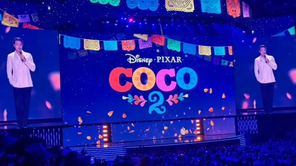Presentación de 'Coco 2' en la D23 de 2026 de Disney.