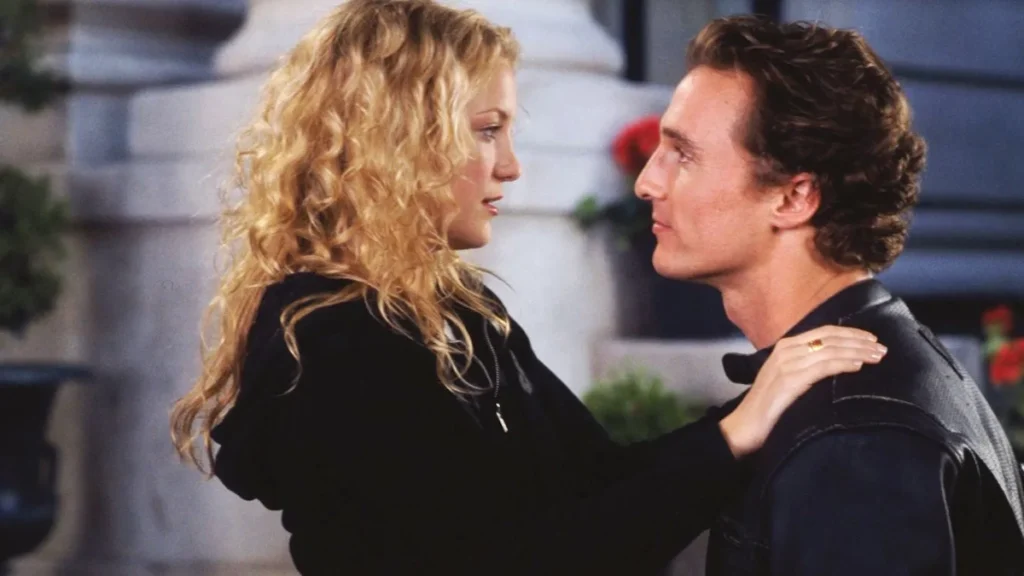 Kate Hudson y Matthew McConaughey, como Andie Anderson y Benjamin Barry.