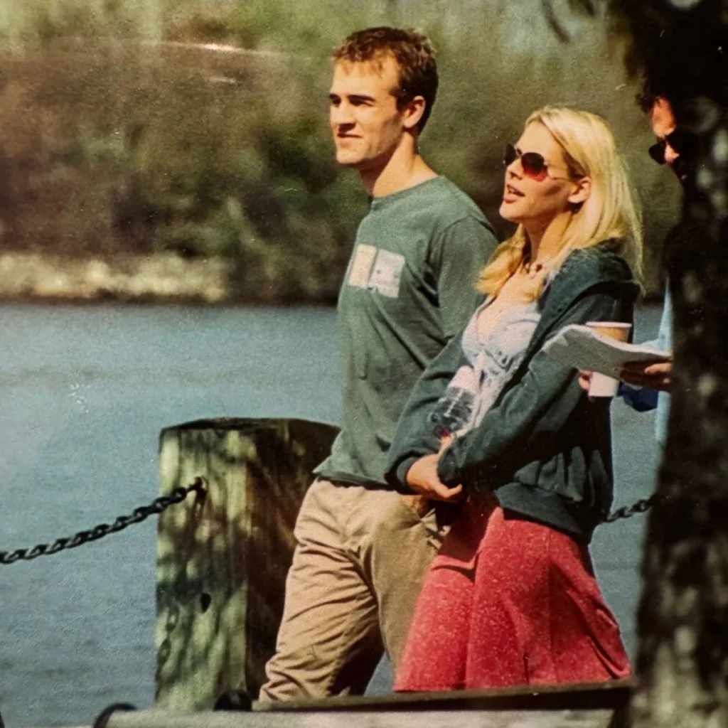 Busy Philipps y James van der Beek en 'Dawson crece'.