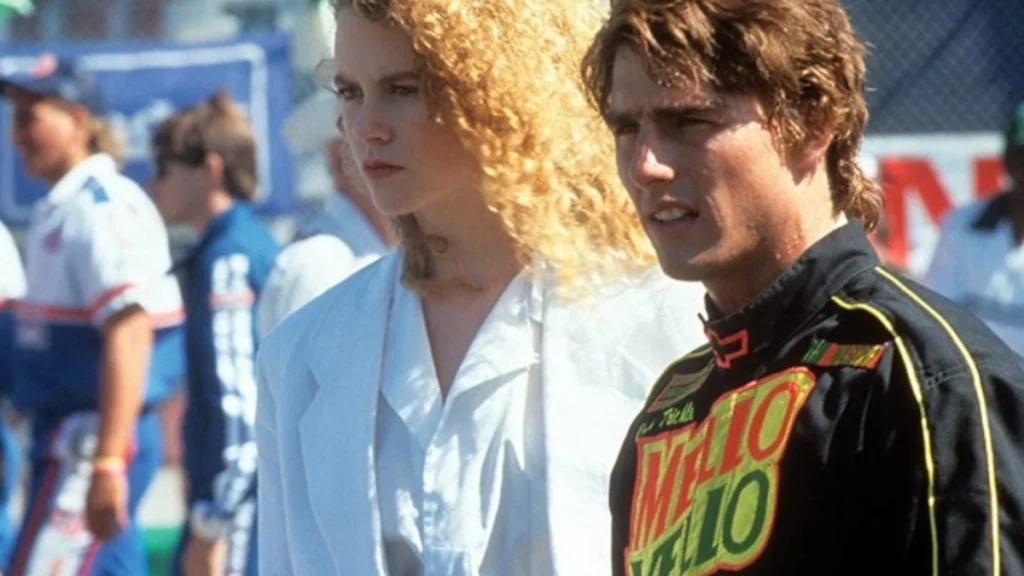 Nicole Kidman y Tom Cruise, protagonistas de 'Días de trueno'.
