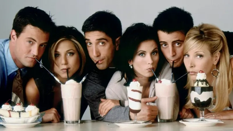 Los protagonistas de 'Friends'.