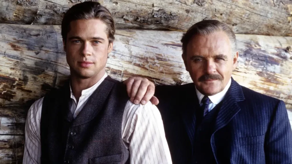 Brad Pitt y Anthony Hopkins.