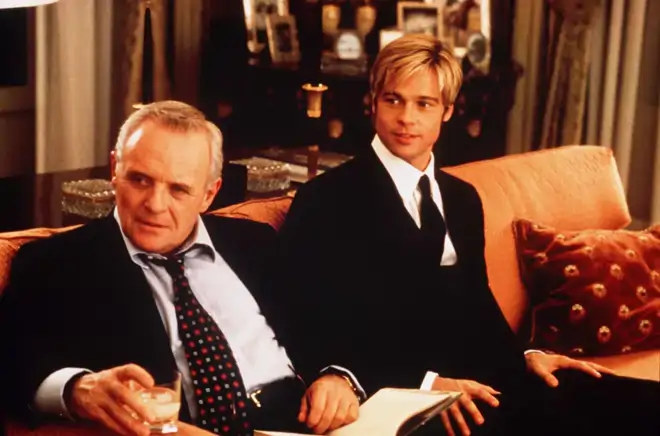 Brad Pitt y Anthony Hopkins, en 'Leyendas de pasión'.