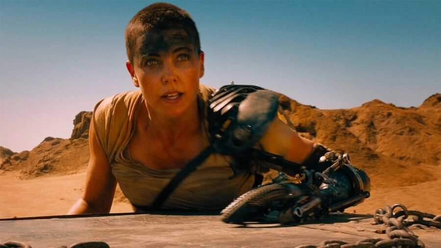 Charlize Theron es Furiosa en 'Mad Max'.