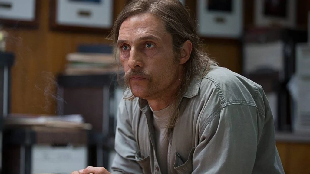 Matthew McConaughey, en su papel de Rustin Cohle en 'True Detective'.