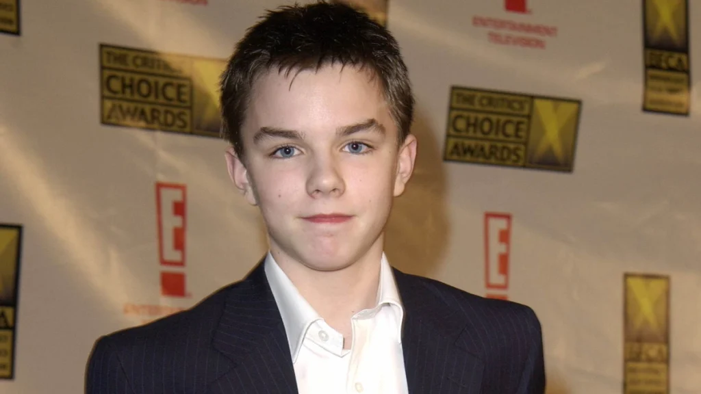 Nicholas Hoult, de niño.