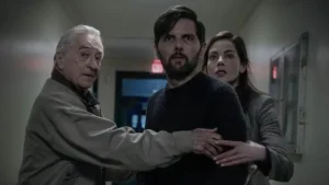Robert De Niro, Adam Scott y Michelle Monaghan, en 'Susurran tu nombre'.