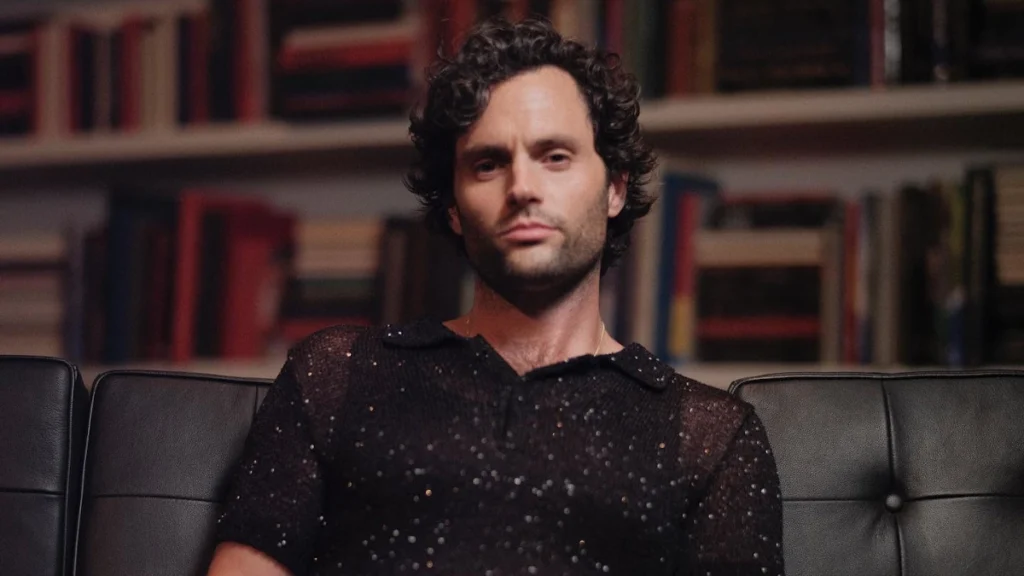El actor Penn Badgley.