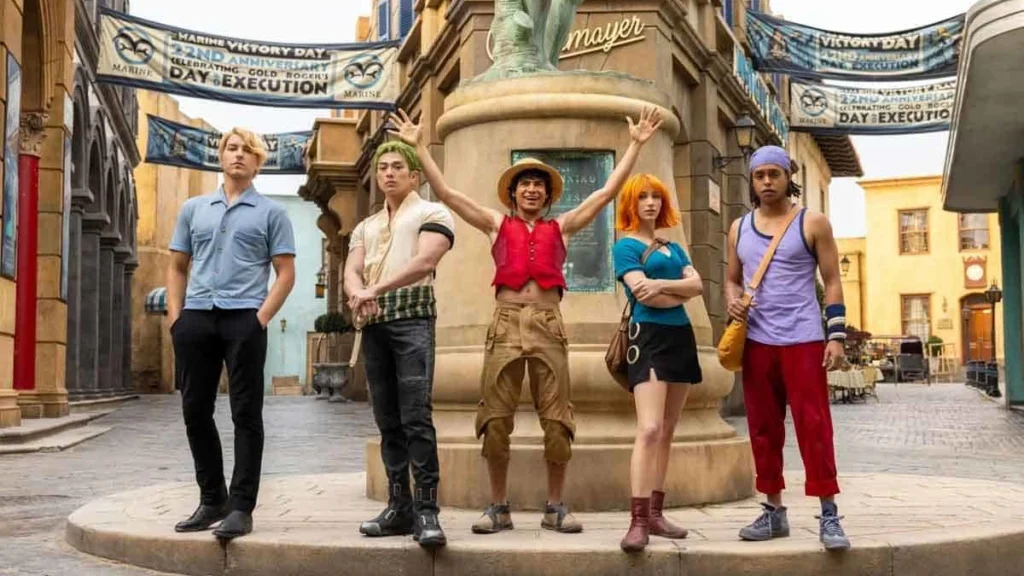 Elenco principal de 'One Piece'.