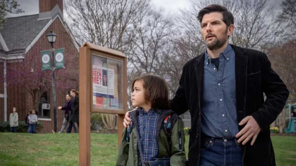 Adam Scott y Acston Luca Porto, como Tom y Jake Kennedy en 'Susurran tu nombre'.