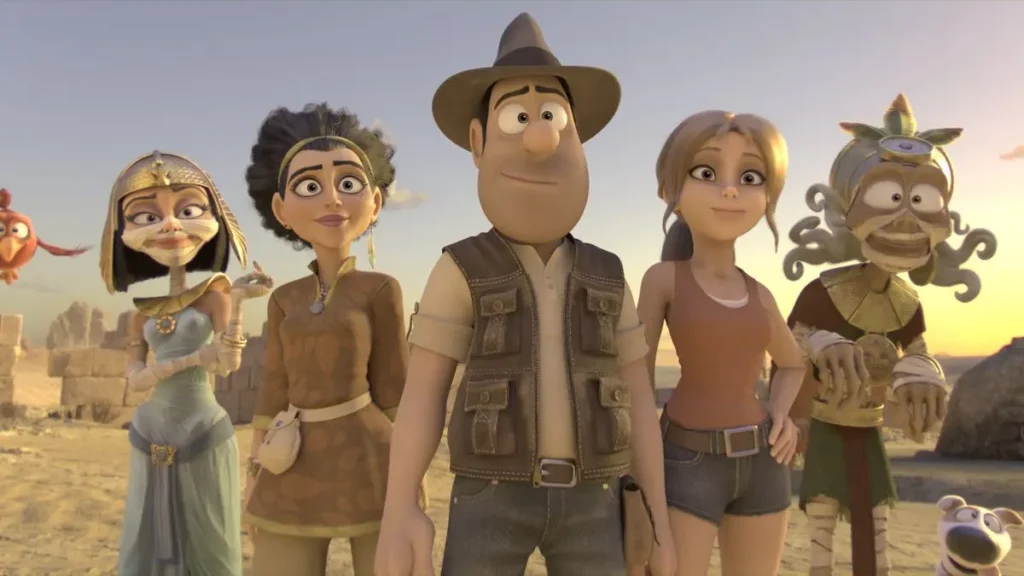 Personajes de 'Tadeo Jones 4'.