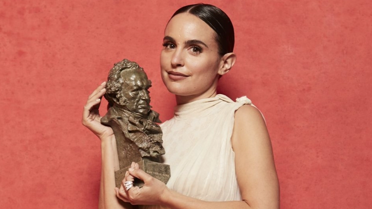 Verónica Echegui obtuvo un Goya como directora del cortometraje 'Tótem loba'.