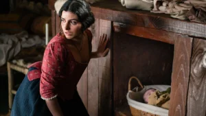 Luisa encuentra al hijo de Adriana en 'Valle Salvaje'.