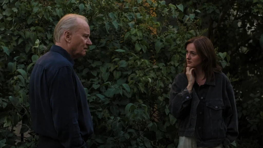Renate Reinsve y Stellan Skarsgård, en 'Valor sentimental'.