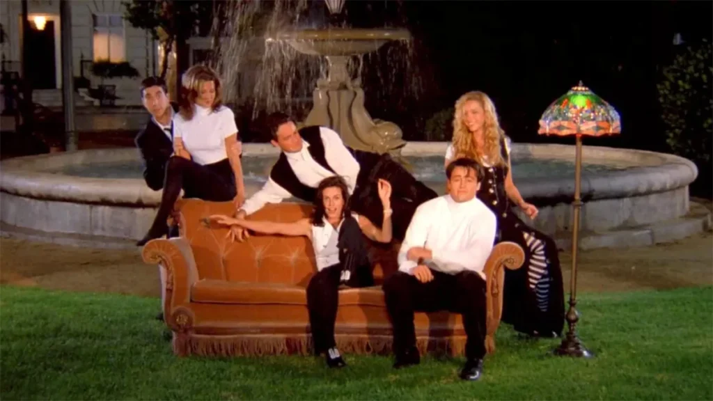 El elenco de 'Friends': Jennifer Aniston, Courteney Cox, Lisa Kudrow, Matt LeBlanc, Matthew Perry y David Schwimmer.