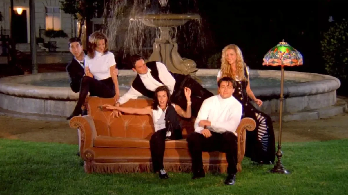 El elenco de 'Friends': Jennifer Aniston, Courteney Cox, Lisa Kudrow, Matt LeBlanc, Matthew Perry y David Schwimmer.