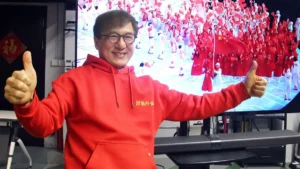 El actor Jackie Chan.