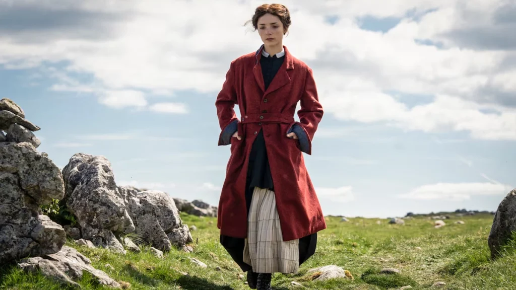Jessica Reynolds es Emma Harte de joven.