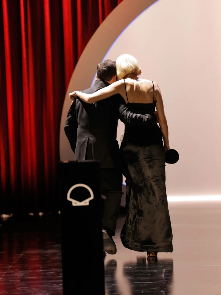 J. A. Bayona y Naomi Watts, en San Sebastián.